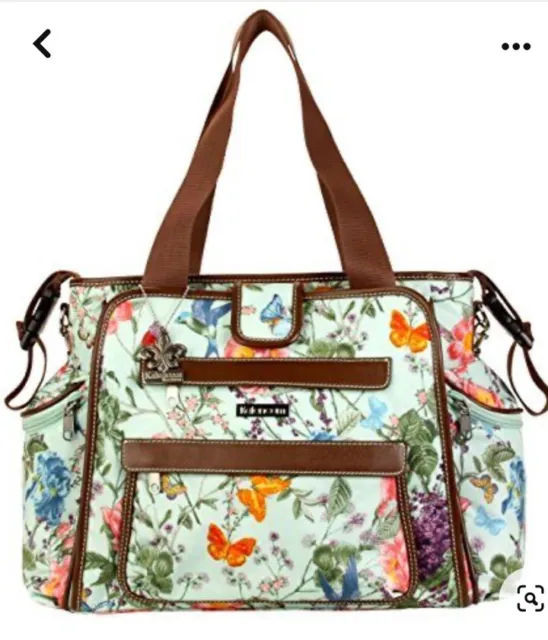 Kalencom Nola Tote Diaper Bag in Springtime NWOT