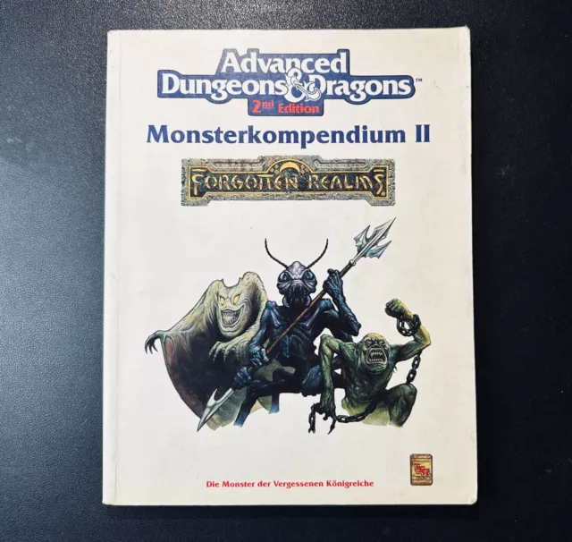 AD&D 2nd "Monsterkompendium 2 Forgotten Realms" / 1992 Advanced Dungeons Dragons