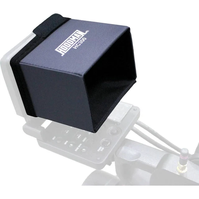 Hoodman HC300 LCD Hood for Canon C300 & C500 EOS Video Camera Viewfinders