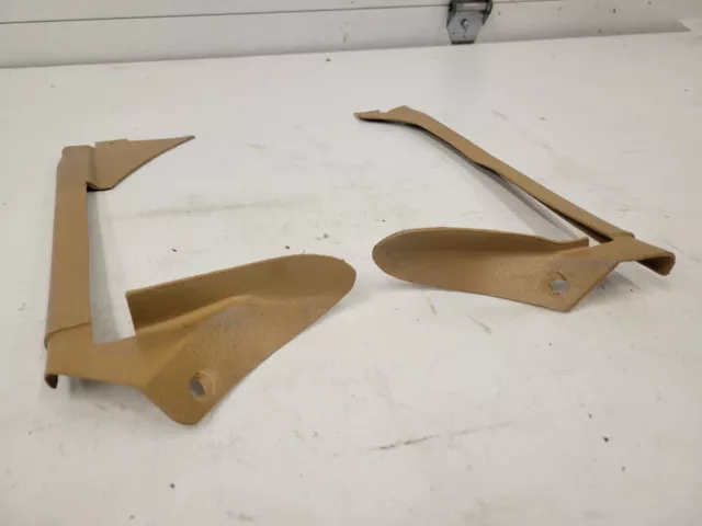 TRIM DASH SIDE PAIR LEFT & RIGHT SADDLE TAN CHEVY GMC TRUCK 81-87 SUBURBAN k5 3