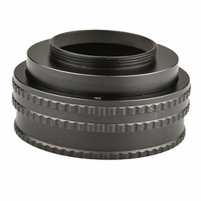 Adattatore Per Obiettivo Pixco M52-M42 Con Elicoide Regolabile (17-31 Mm) - Foto 3