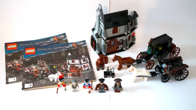 LEGO Pirates of the Caribbean 4193 - LONDON ESCAPE, 100% Complete with Notes, TBE