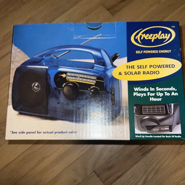 Freeplay Self Powered & Solar Radio NEW w/ Box Model FPR2S/C Portable AM&FM