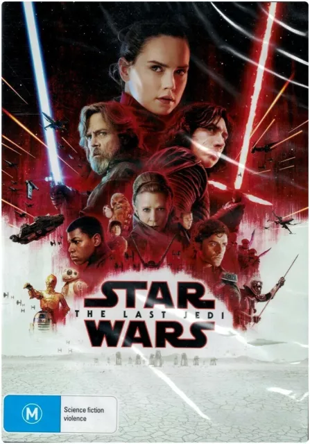 DVD Movie - STAR WARS: THE LAST JEDI - DVD, Region [4] NEW