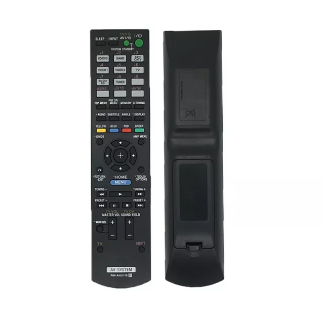 Remote Control For Sony RM-AAU190 STR-DH520 STR-DH540 STR-DH550 AV A/V Receiver