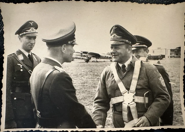 GERMAN PHOTO WW2 WWII ARCHIVE : Maréchal Erhard MILCH _ LUFTWAFFE EUR ...