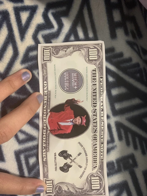 Custom 100 dollar bill