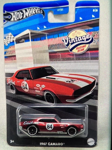 Hot Wheels Vintage Racing Club Set Complet - Édition Mainline 2024 (5/5), échelle 1/64