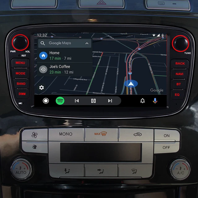 Per Ford Focus 2 Transit Connect 7" Android 12 3+32GB Auto Play Radio GPS Stereo