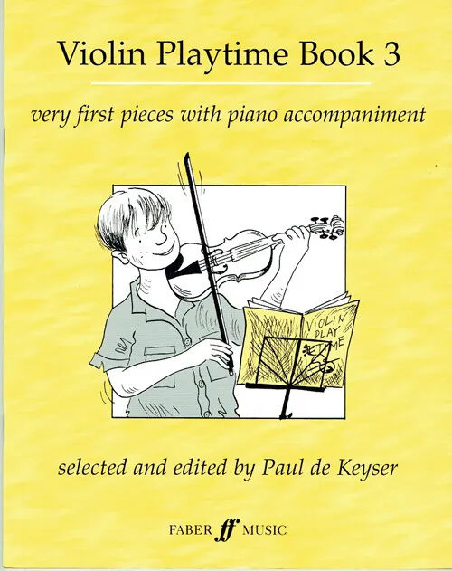 Violin playtime book 3          pièces pour violon/piano partition Faber music
