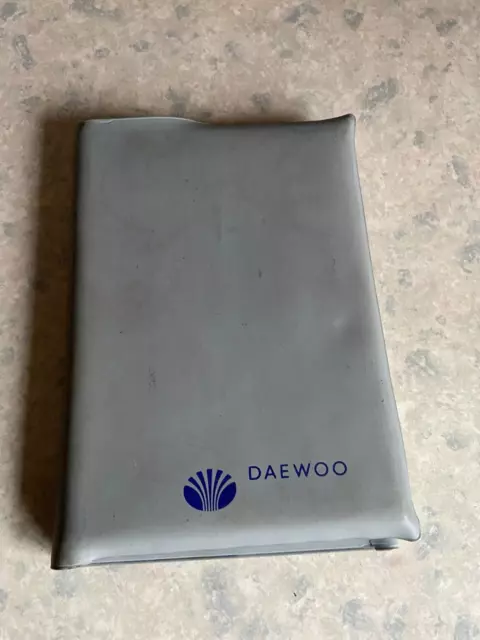 DAEWOO ESPERO OWNER'S MANUAL ETC 1996 inc double folding plastic wallet