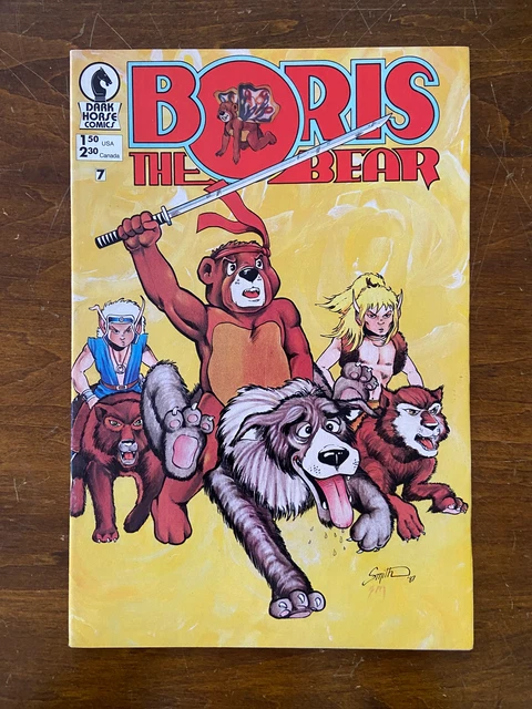BORIS THE BEAR #7 (Dark Horse, 1986) VF