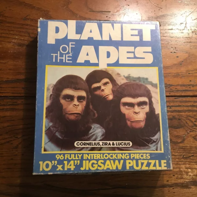 Planet Of The Apes Jigsaw Puzzle 1967 HG Toys Cornelius Zira & Lucius complete