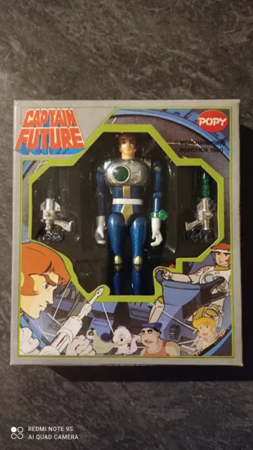 CAPITAINE FLAM POPY Figurine Captain Future jouet ancien année 80