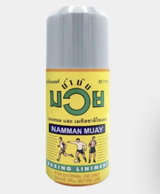 Namman Muay Thai Oil 120ml Muay Thai Boxing Liniment Muscle Healing UK SELLER