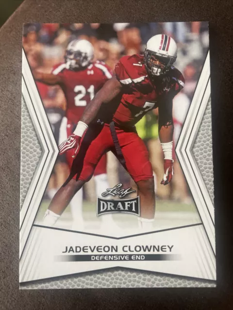 2014 Leaf Draft Jadeveon Clowney South Carolina Gamecocks #JC1