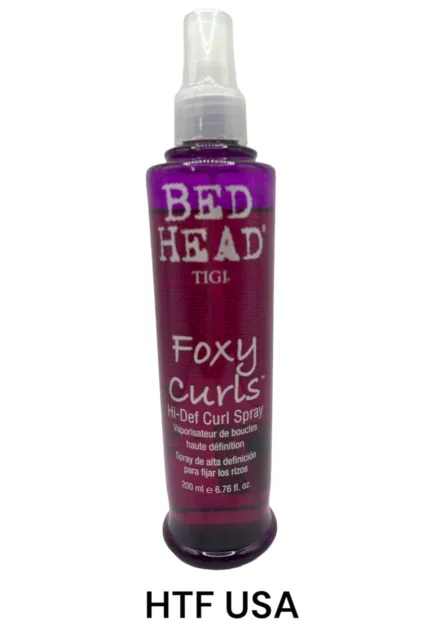 Tigi Bed Head Foxy Curls Hi-Def Curl Finishing Spray 6.76 fl oz Discontinued NEW