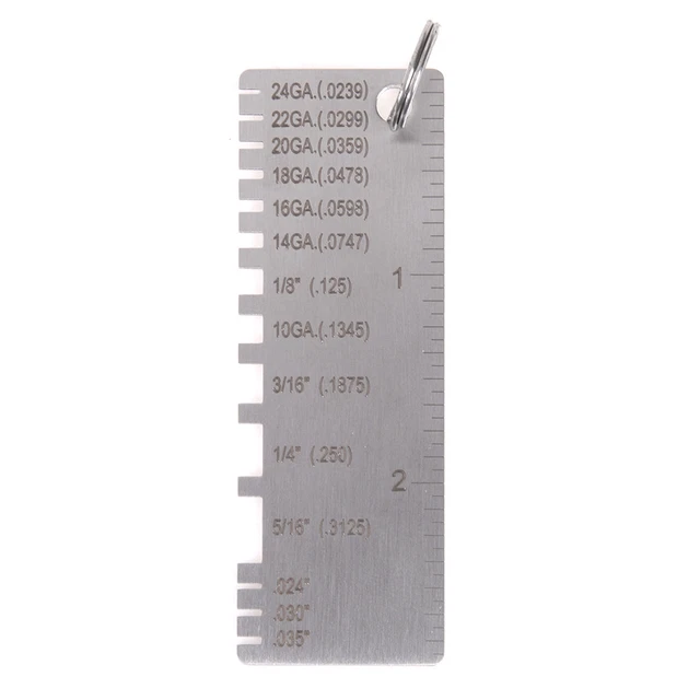 WIRE GAUGE THICKNESS Measuring Tool Wire/Sheet Metal Gage Measurement