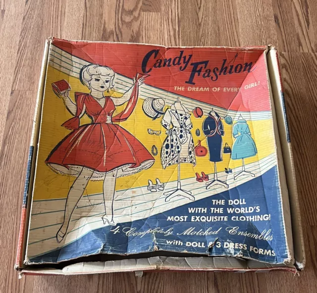 Vintage Deluxe Reading Candy Fashion Doll In Original Box 2150 Picclick