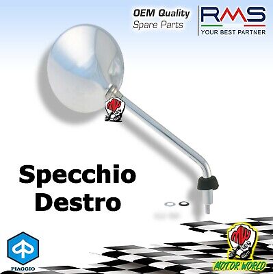 SPECCHIO SPECCHIETTO RETROVISORE DX DESTRO PIAGGIO X9 125/180/200/250/400/500 cc 