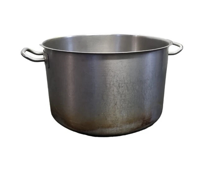 Kommerzieller Edelstahl Currytopf mit Griffen