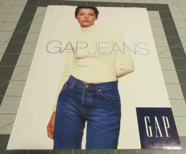 1997 Gap Jeans, Vintage Print AD