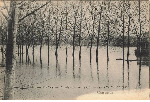 94 Charenton Le Pont Ai#Dc795 Les Inondations De Janvier/Fevrier 1910 Crue De La