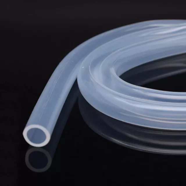 Food Grade Clear Translucent Silicone Tube 2-5mm Milk Beer Hose Pipe Soft Rubber