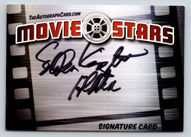 Sandra Knight Authentic Autographed Signed Legendary Movie Stars Signature Card