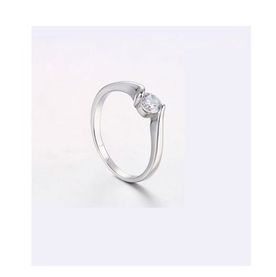 Bijoux des Lys LYS Bague Fantaisie Femme Love Cristal Taille 50 Brillant 