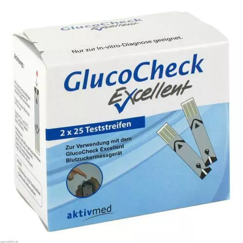 GLUCO CHECK Excellent Teststreifen 50 St