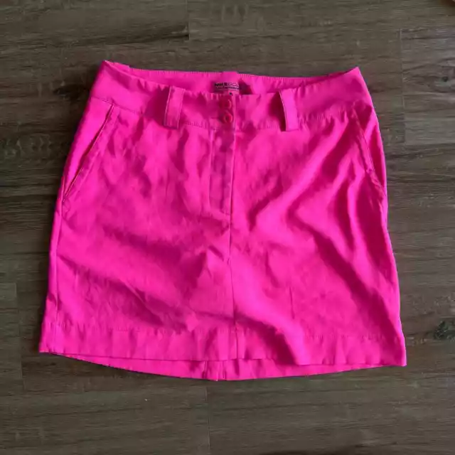 Nike Skirt Women’s 4 Golf Tour Performance Dri-Fit Hot Pink Skort Lined Stretch