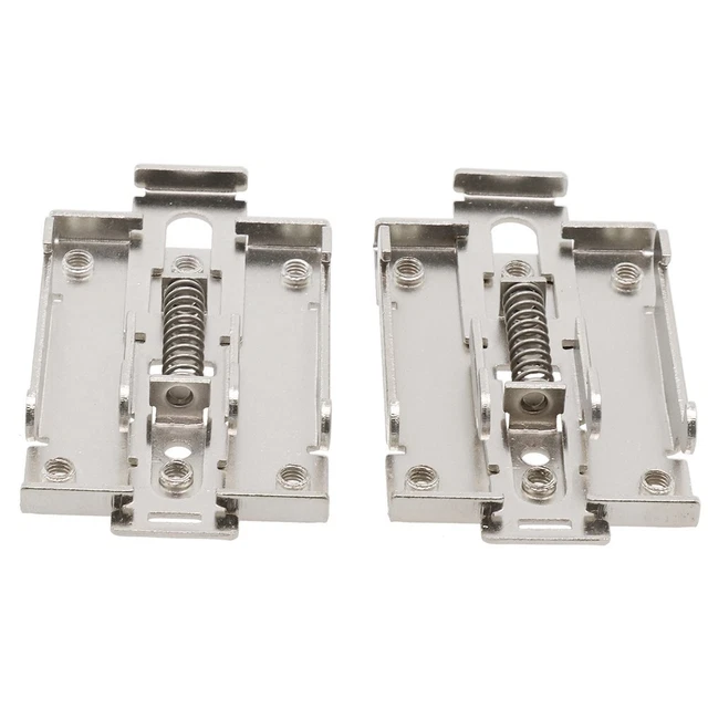 Supporto relè monofase per montaggio su guida DIN 35 mm set da 2