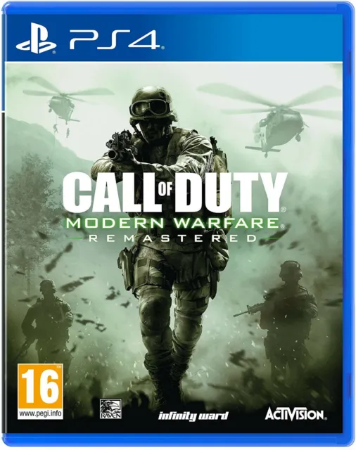 Call of Duty Modern Warfare Remastered (PS4) MINT Fast & Free Delivery UK Seller