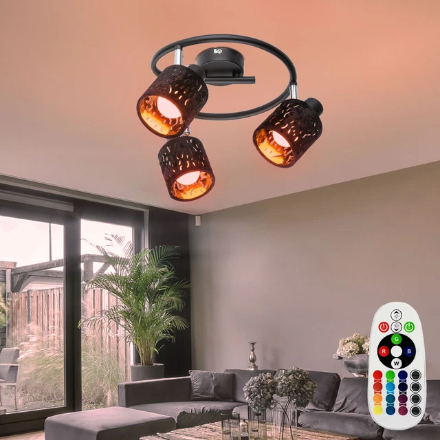 Kit LED Pour Ventilateur Plafond Fiorky 18W - 1530 Lumens - Variateur Triac - 3000K-6500K - 10cm