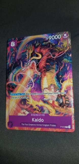 ONE PIECE TCG Kaido Tournament Pack Vol.1 Promo P-010 Near Mint $34.99