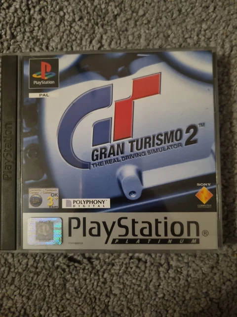 Gran Turismo 2 PS1 PlayStation PAL/UK Sony Platinum Complete Tested