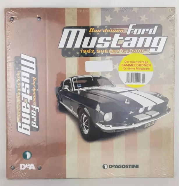 Ordner passend zu DeAgostini 1:8 Ford Mustang 1967 Shelby GT Hefter Sammelordner