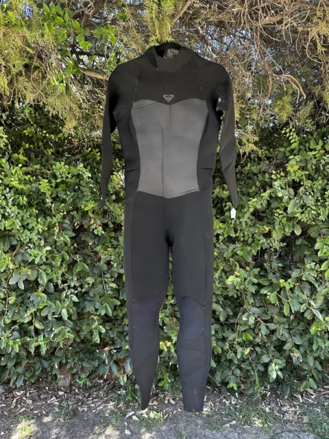 Roxy Womens Full Wetsuit Size 12 Syncro Series  Black