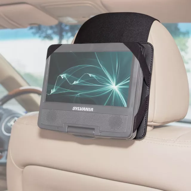 DVD Player Car Headrest Mount Holder for 7" Swivel Screen Portable DVD Player