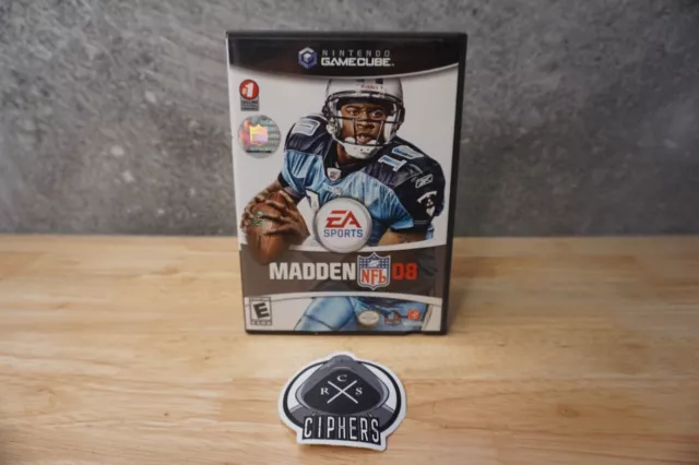Madden NFL 08 (Nintendo GameCube GC) Complete and Tested