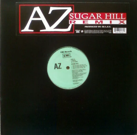 AZ - Sugar Hill (Remix) (12") (Very Good Plus (VG+)) - 2355282892