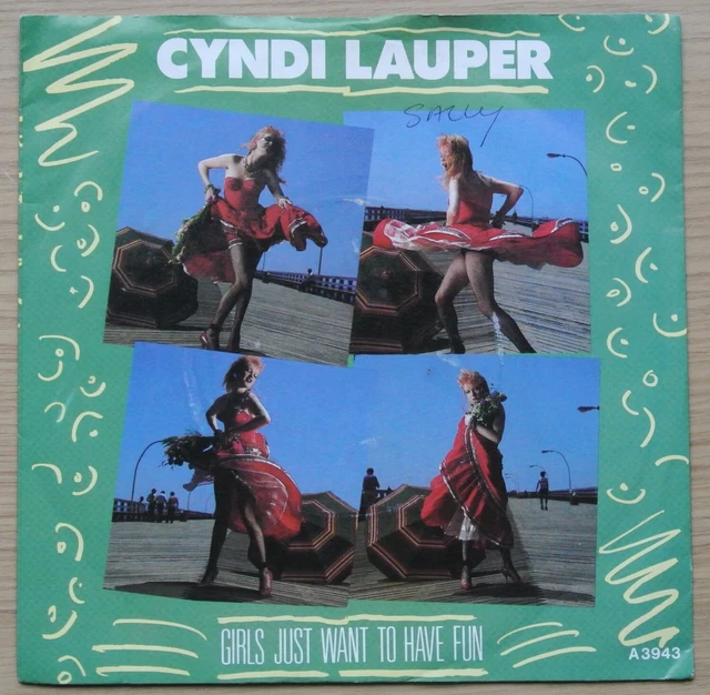 CYNDI LAUPER - Girls Just Want To Have Fun (Portrait, A 3943) [vinyle 7 ...