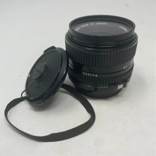 Canon 28mm f/2.8 FD-Mount Manual Focus Lens