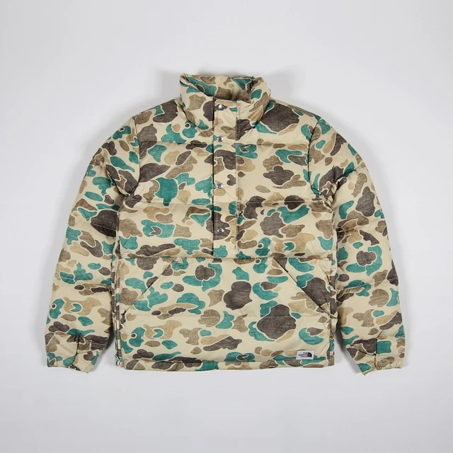 The North Face Men's SIERRA Down Anorak Jacket – Hawthorne Khaki Duck Camo Print