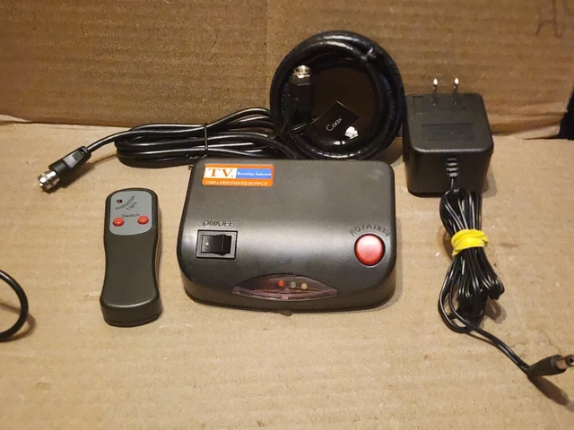 TV ROTATING ANTENNA UHF+VHF Power Supply Control Box Replacement Free ...
