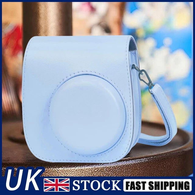 7 in 1 Camera Accessories Kit Album Camera Bag for Instax Mini 12 (Blue)