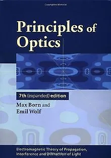 Principles of Optics: Electromagnetic Theory of Propa... | Book | condition good