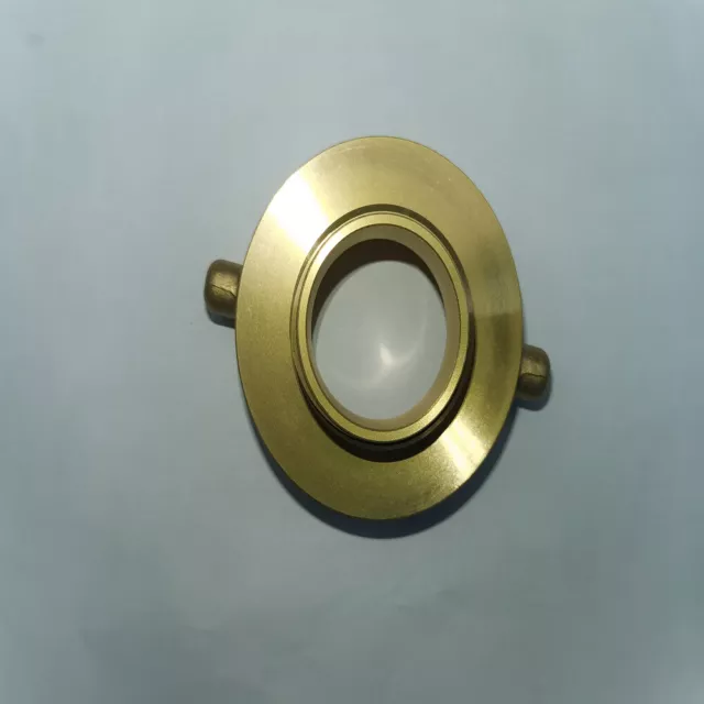 2 1/2" Female NH/NST to 1 1/2" Male NH/NST Brass Fire Hydrant Adapter