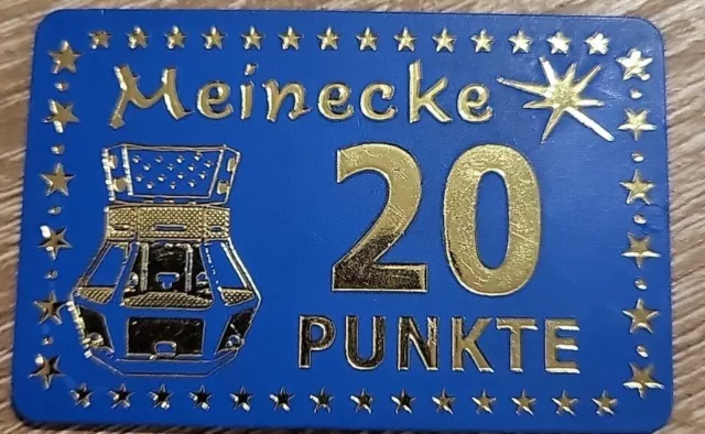 Kirmes, Gewinnchip, Sammelchip,Firma Meinecke (20 Punkte)